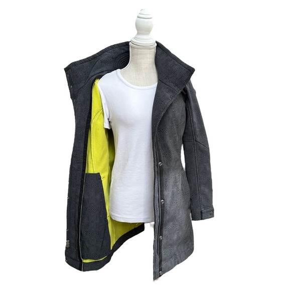 Title Nine Womens Grey Water Resistant Gray Mid Length Winter Jacket Size S - Picture 2 of 13